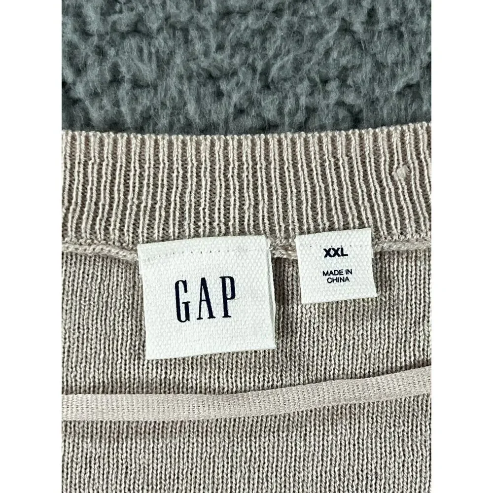 Gap Sweater Women 2XL Merino‎ Wool Boat Neck Ruffle Cottagecore Peasant Casual